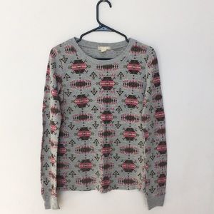 Aztec Print Thermal Shirt